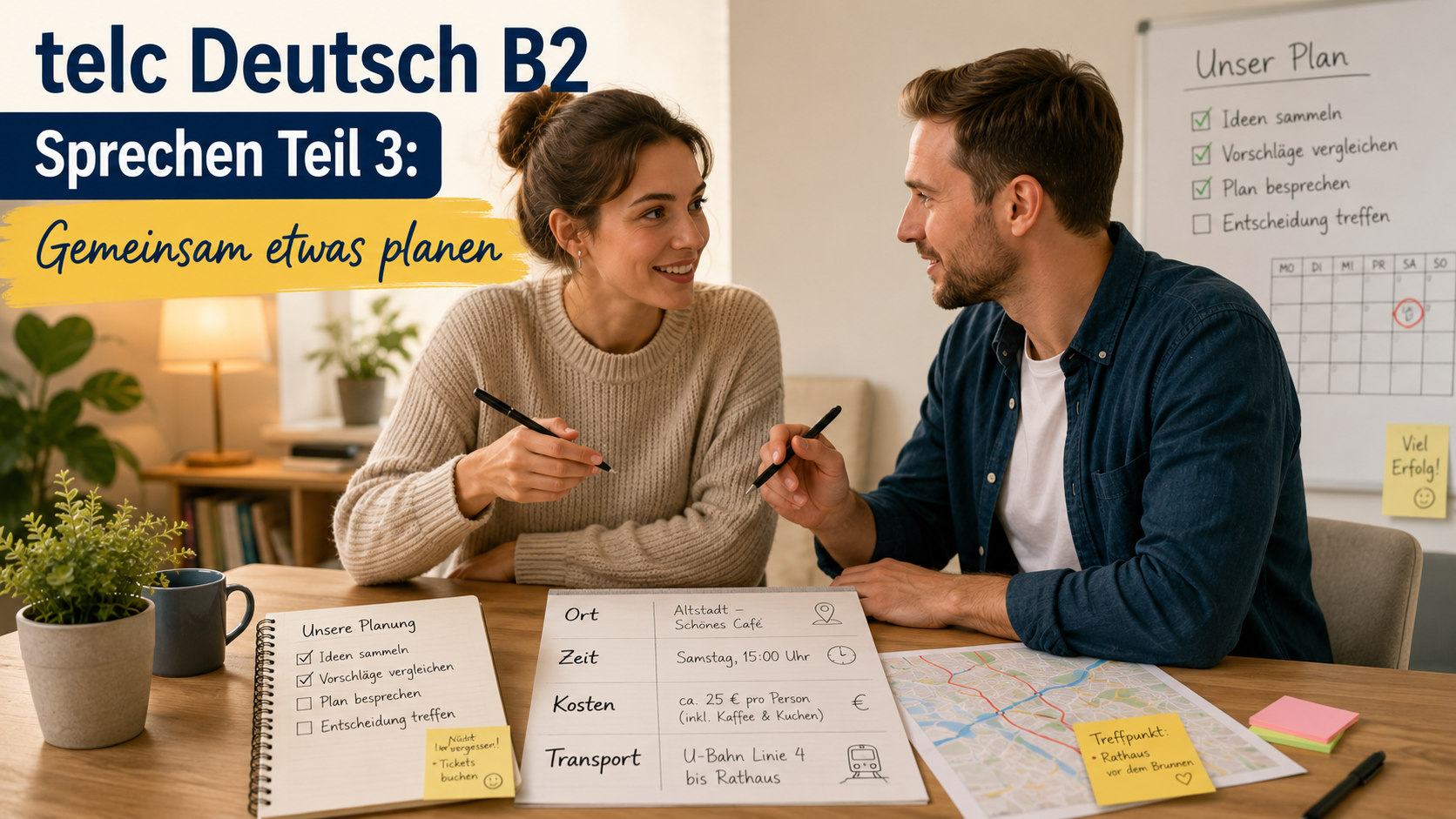  telc Deutsch B2 Sprechen Teil 